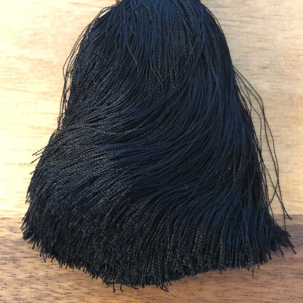 Brand New 6 Shore Road Beaded Tassel Bag Purse Charm